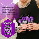 [SSLV01] Klean Freak - Body Wipes - Single Sachet - Lavender Image 